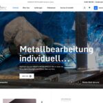 Startseite von Website Kreativ Metallbau in Jever