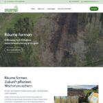 Screenshot Website der Land- und Forstkulturbau GmbH, Stefan Gehrke, Visselhövede
